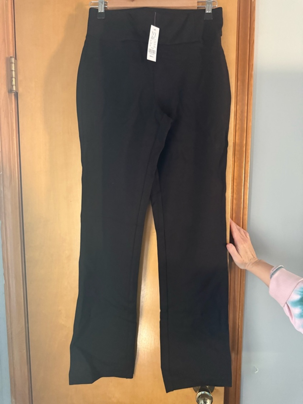 New York & Company Black Pants with Branded Waist Label